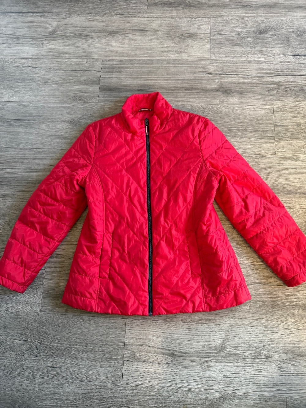 Tommy Hilfiger 3-in-1 Jacket XL Red All Weather System Coat Fleece Lined